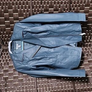 New Demin & Co Lamb Leather Jacket